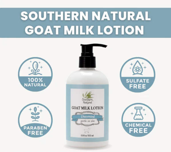 goat milk lotion for dry itchy skin